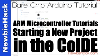 4 CoIDE  How to Start a New Project with CoIDE CooCox Tutorial for the ARM Microcontroller [upl. by Anyt]