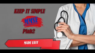 Plab2 MMSE score made easy [upl. by Eilra]