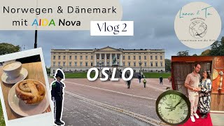 Norwegen amp Dänemark mit AIDA Nova  VLOG 2  Oslo Erkundung Wachwechsel amp Highlight Time Machine [upl. by Limay]