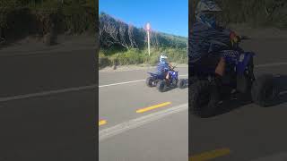 SHWKID amp SIS off exploring bikelife Yamaha camping familytime swimming himatangi [upl. by Samson]