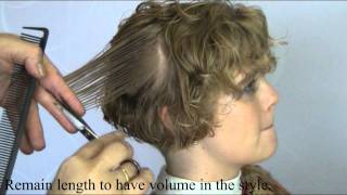 MAKE MY CURLY HAIR LOOK SPECIAL  Zoès make over haircut and colorTheo Knoop [upl. by Agler]