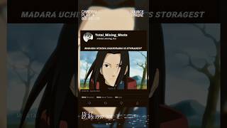 MADARA UCHIHA THATS HASHIRAMA STORAGEST SHINOBI 🥷🔥 shorts viralvideo narutoshippuden [upl. by Aikit]