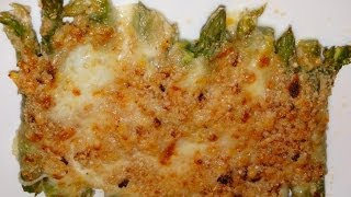 ESPARRAGOS VERDES GRATINADOS  Mis recetas de internet [upl. by Spragens826]