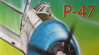 REPUBLIC P47 THUNDERBOLT  Documentario Delta Editrice Ita [upl. by Odlonra]