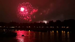 Battersea Park Fireworks 2024 [upl. by Elvie]