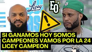 MIRALO AHI Tigres Del Licey Remontan Y Se Ponen A 1 De La Serie Final Lidom [upl. by Aicatan]