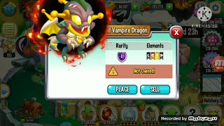 Hatching and Testing how strong Bio Augmented Vampire Dragon in DRAGON CITY [upl. by Draper838]