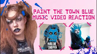 REACTING TO ASHNIKKO’S PAINT THE TOWN BLUE MV  Lovely Pink Bunni [upl. by Weathers]