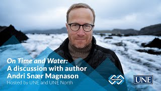 On Time and Water A Conversation with Icelandic author and activist Andri Snær Magnason [upl. by Aidni818]