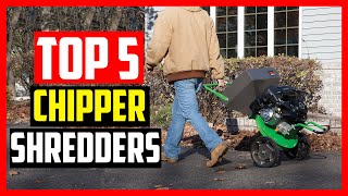 Top 5 Best Chipper Shredders Review 2024 [upl. by Rednael]