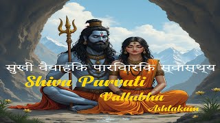 Shiva Parvati Vallabha Ashtakam  शिव पार्वती वल्लभ अष्टकम [upl. by Gunning]