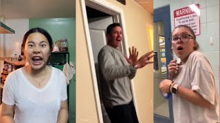 SCARE CAM Priceless Reactions😂222 Impossible Not To Laugh🤣🤣TikTok Honors [upl. by Wright291]