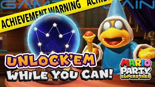 WARNING Unlock Your Online Mario Party Superstars Achievements While You Can [upl. by Gerkman]