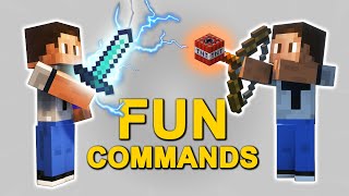 3 FUN Minecraft Commands You Should Try 121 [upl. by Cartwell]