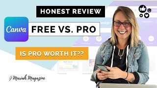 Canva Free vs Canva Pro Is Canva Pro Worth it Honest Review [upl. by Eaned]