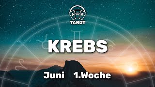 Krebs♋ KW 23 3Juni  9Juni 24  Schöpferische Selbstverwirklichung  Tarot Horoskop Orakel [upl. by Flann]