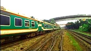 KISHOREGANJ Express Train 🌴 REVERSE Bangladesh Railway  iNFiRU [upl. by Aicenek388]