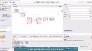 Translation and Sentiment Analysis with Altair® AI Studio™ [upl. by Ramin]