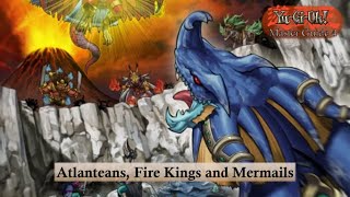 Atlanteans Fire Kings and Mermails YuGiOh Lore  Master Guide 4 [upl. by Chrisman510]