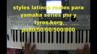 RITMOS GRUPEROS PARTE  3 PARA TECLADOS YAMAHA PSR Y TYROSROLANDKORG PA Y CASIO [upl. by Watanabe]