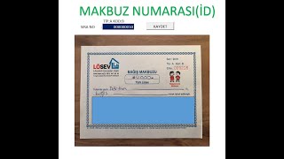 EXCEL VBA DA MAKBUZ NUMARASI İD VERMEK 00000010 GİBİ [upl. by Alyakem]