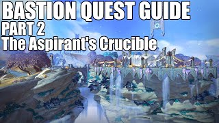 Shadowlands Quest Guide  Bastion Part 2  The Aspirants Crucible [upl. by Belmonte]