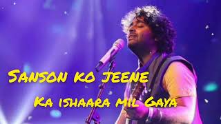 sanson ko jeene Ka Sahara mil Gaya Zid Hindi Song ❤️ arijit Singh [upl. by Anailuy]