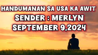 handumanan sa usa ka awit sender Merlyn September 9 2024 [upl. by Posehn]