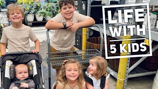 Life with 5 kids— and My Current Routine [upl. by Ahidam]