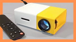 YG 300 LED Mini Projector Home Cinema Review [upl. by Ahsimal]