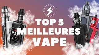 Top 5 des Meilleures ecigs de 2023  Quelle cigarette électronique choisir [upl. by Combs]