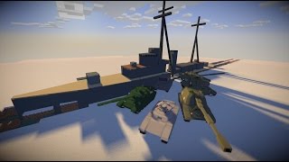 Minecraft Flans Mod Monolith Pack version 3 ausf B [upl. by Aggarwal]