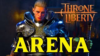 Throne and Liberty AMAZING NEW 3VS3 PVP ARENA  First Gameplay Footage Showcase [upl. by Ehcadroj559]