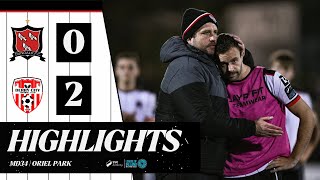 2024 Highlights  MD34  Dundalk FC 02 Derry City [upl. by Mady140]