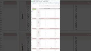 Digital Planner 12 Month Calendar ToDo List  Google Sheets Spreadsheet productivityboost habits [upl. by Lord]