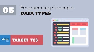 L5  Datatypes  Programming Concepts  TCS Ninja  TCS Digital  TCS NQT [upl. by Polk]