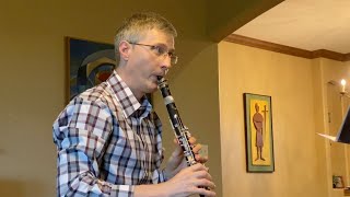 Willson Osborne – Rhapsody for Clarinet performed by Brad Behn [upl. by Anaihr]