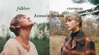 Folklore amp Evermore Album Acoustic Session  Taylor Swift  Full Piano Album [upl. by Joanie]