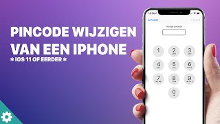 ⚙️ Pincode van een simkaart wijzigen in iOS 11 of eerder [upl. by Akili]