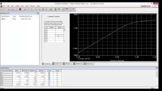 OrCAD PSpice 166 MODEL EDITOR Modelado de diodo bat42 [upl. by Kalmick]