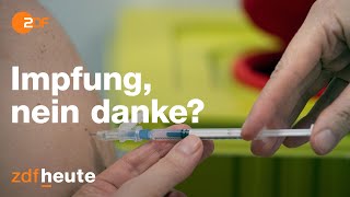 CoronaImpfung Das sagen Impfskeptiker und gegner [upl. by Catlaina]