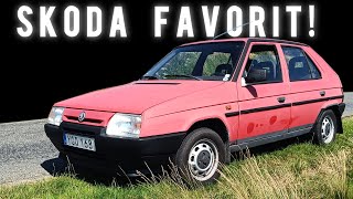 Taking a Skoda Favorit from 1994 for a drive [upl. by Cormier]