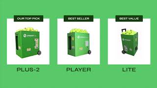 Spinshot Tennis Ball Machines Comparison  Our Top Picks [upl. by Elleret]