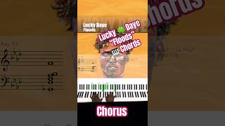 Lucky Daye Floods piano chords pt 3 rnb luckydaye pianotutorial [upl. by Durtschi497]