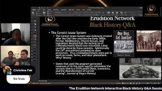 The Erudition Network Interactive Black History Session [upl. by Ayar696]