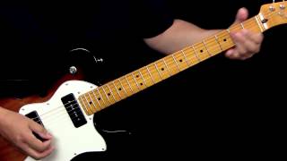 Fender Modern Player Tele Thinline Deluxe Demo [upl. by Gayler]