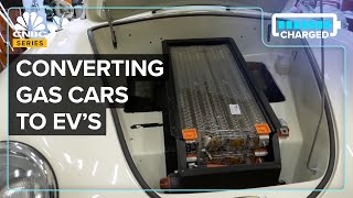 How To Convert A GasPowered Car To An Electric Vehicle [upl. by Veradi947]