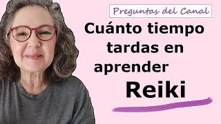 Cuánto tiempo tardas en aprender Reiki Reikiterapias Esther Ponce [upl. by Cadmann741]