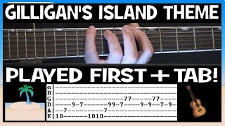 Gilligans Island Intro TV Theme Guitar Chords Lesson amp Tab Tutorial [upl. by Minetta]