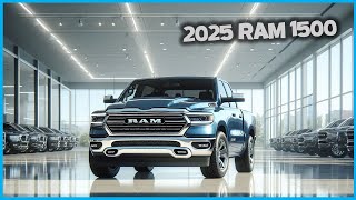 2025 RAM 1500 Bold Redesign Turbocharged Power amp Luxurious Tech [upl. by Leira]